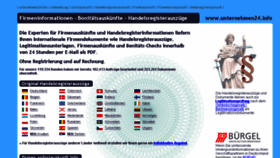 What Unternehmen24.info website looked like in 2015 (9 years ago)