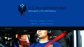 What Usfa.fema.gov website looked like in 2015 (9 years ago)