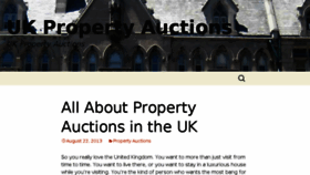 What Ukauctions.org.uk website looked like in 2015 (9 years ago)