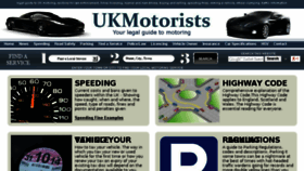 What Ukmotorists.com website looked like in 2015 (8 years ago)