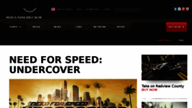 What Undercover.needforspeed.com website looked like in 2015 (9 years ago)