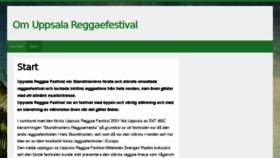 What Uppsalareggaefestival.se website looked like in 2015 (9 years ago)