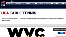 What Usatt.org website looked like in 2015 (10 years ago)