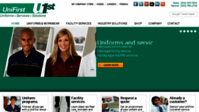 What Unifirst.ca website looked like in 2015 (8 years ago)