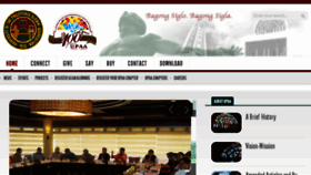 What Upalumni.ph website looked like in 2015 (8 years ago)