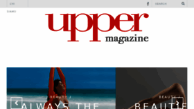 What Uppermagazine.it website looked like in 2015 (8 years ago)