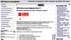 What Ubs-faq.com website looked like in 2015 (8 years ago)