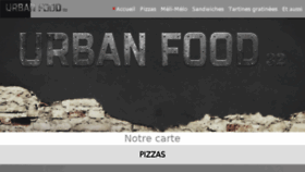 What Urbanfood32.com website looked like in 2015 (8 years ago)