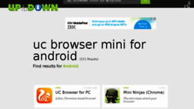 What Uc-browser-mini-for-android.en.uptodown.com website looked like in 2015 (8 years ago)