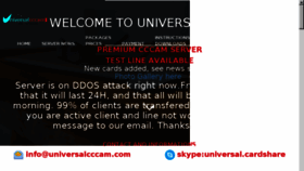 What Universalcccamserver.com website looked like in 2015 (8 years ago)