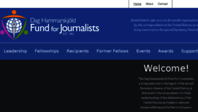 What Unjournalismfellowship.org website looked like in 2015 (8 years ago)