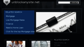 What Unblockanysite.net website looked like in 2015 (8 years ago)