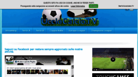 What Ucciocalcio.tv website looked like in 2015 (8 years ago)