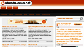 What Ubuntu-news.net website looked like in 2015 (8 years ago)