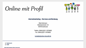 What Unternehmensbetreuer.de website looked like in 2015 (8 years ago)