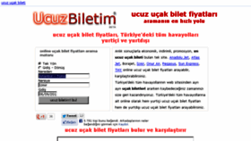 What Ucuzbiletim.com website looked like in 2015 (8 years ago)