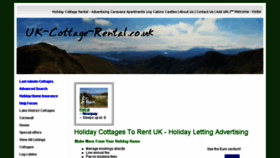 What Uk-cottage-rental.co.uk website looked like in 2015 (8 years ago)