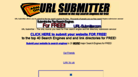 What Url-submitter.com website looked like in 2015 (9 years ago)
