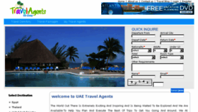 What Uaetravelagents.com website looked like in 2015 (8 years ago)