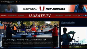 What Usatf.tv website looked like in 2015 (8 years ago)