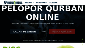 What Urbanqurban.com website looked like in 2015 (8 years ago)