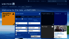 What Unitedairlines.com.sg website looked like in 2015 (8 years ago)