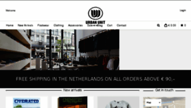 What Urban-unit.nl website looked like in 2015 (9 years ago)