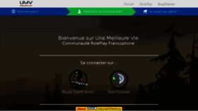 What Umv-rp.fr website looked like in 2016 (8 years ago)
