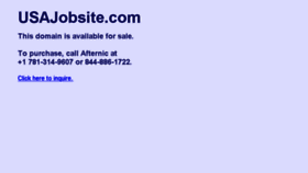 What Usajobsite.com website looked like in 2016 (8 years ago)