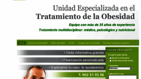 What Unidadobesidad.com website looked like in 2016 (8 years ago)