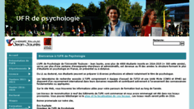 What Ufr-psycho.univ-tlse2.fr website looked like in 2016 (8 years ago)