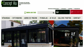 What Up-abris-piscine.fr website looked like in 2016 (8 years ago)