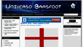 What Universobrasfoot.net website looked like in 2016 (8 years ago)