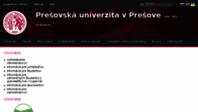 What Unipo.sk website looked like in 2016 (8 years ago)