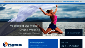What Uwpraktijkonline.nl website looked like in 2016 (8 years ago)