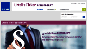 What Urteilsticker-betriebsrat.de website looked like in 2016 (8 years ago)