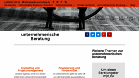 What Unternehmensberatung-lehnert.de website looked like in 2016 (8 years ago)