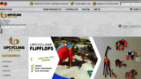 What Upcycling-deluxe.com website looked like in 2016 (8 years ago)