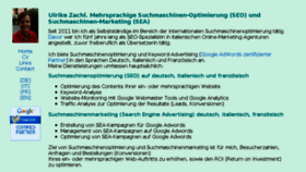 What Ulrikezachl.at website looked like in 2016 (8 years ago)
