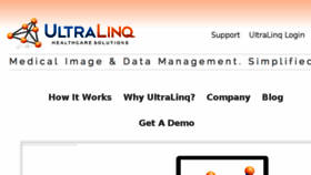 What Ultralinq.com website looked like in 2016 (8 years ago)