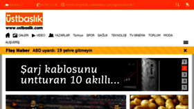 What Ustbaslik.com website looked like in 2016 (8 years ago)