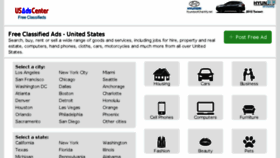 What Usadscenter.com website looked like in 2016 (8 years ago)