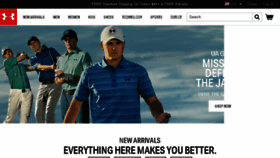What Underarmor.com website looked like in 2016 (8 years ago)