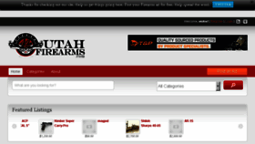 What Utahfirearms.com website looked like in 2016 (8 years ago)
