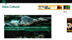 What Usinacultural.com website looked like in 2016 (8 years ago)