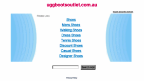 What Uggbootsoutlet.com.au website looked like in 2016 (8 years ago)
