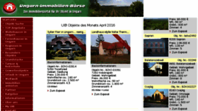 What Ungarn-immobilien-boerse.net website looked like in 2016 (8 years ago)