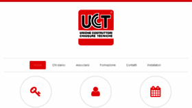 What Ucct.it website looked like in 2016 (8 years ago)