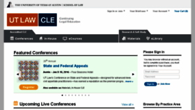 What Utcle.org website looked like in 2016 (8 years ago)