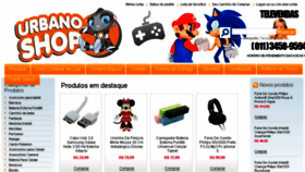 What Urbanoshop.com.br website looked like in 2016 (8 years ago)